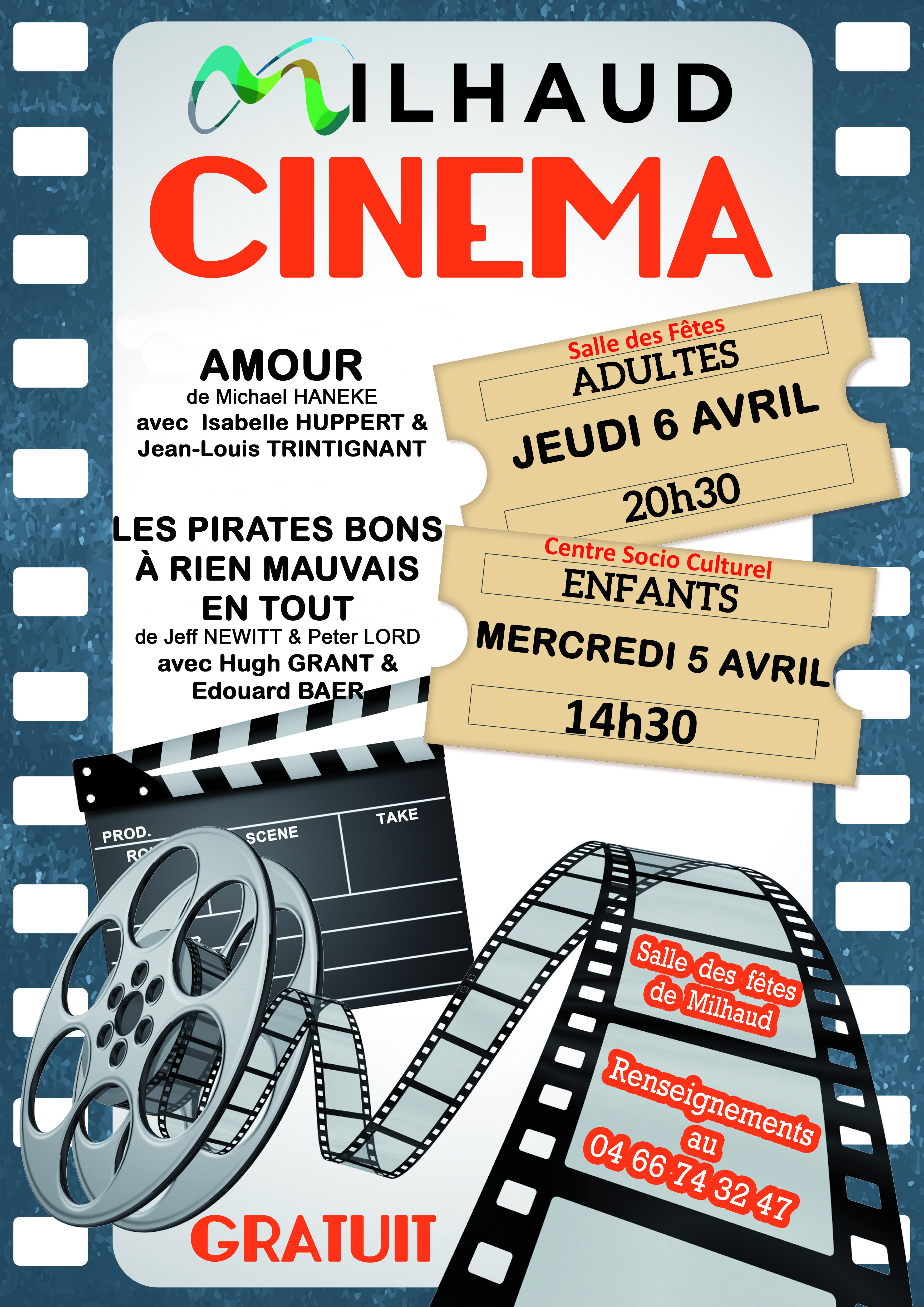 AFFICHE CINE AVRIL 2023