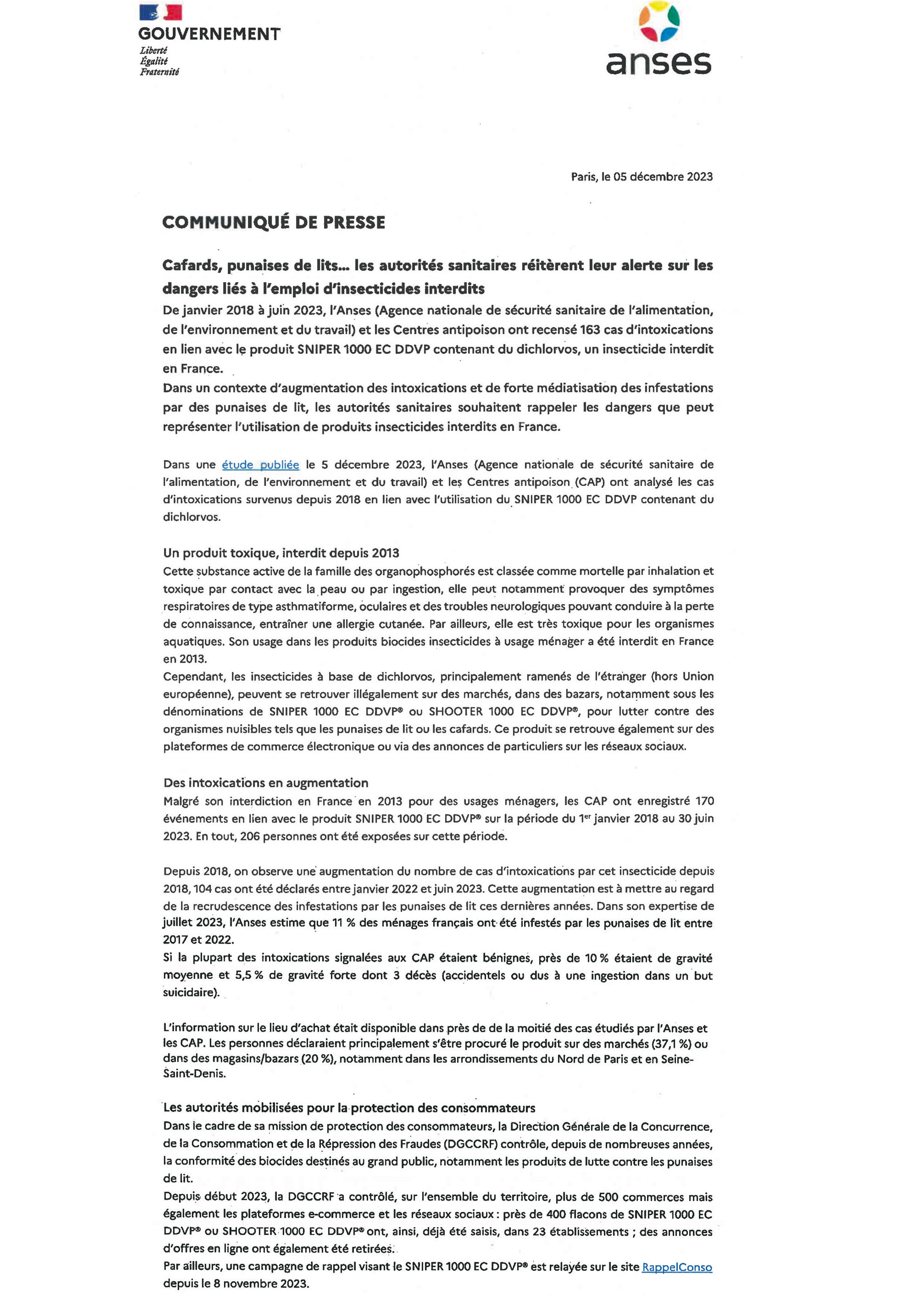 COMMUNIQUE 12