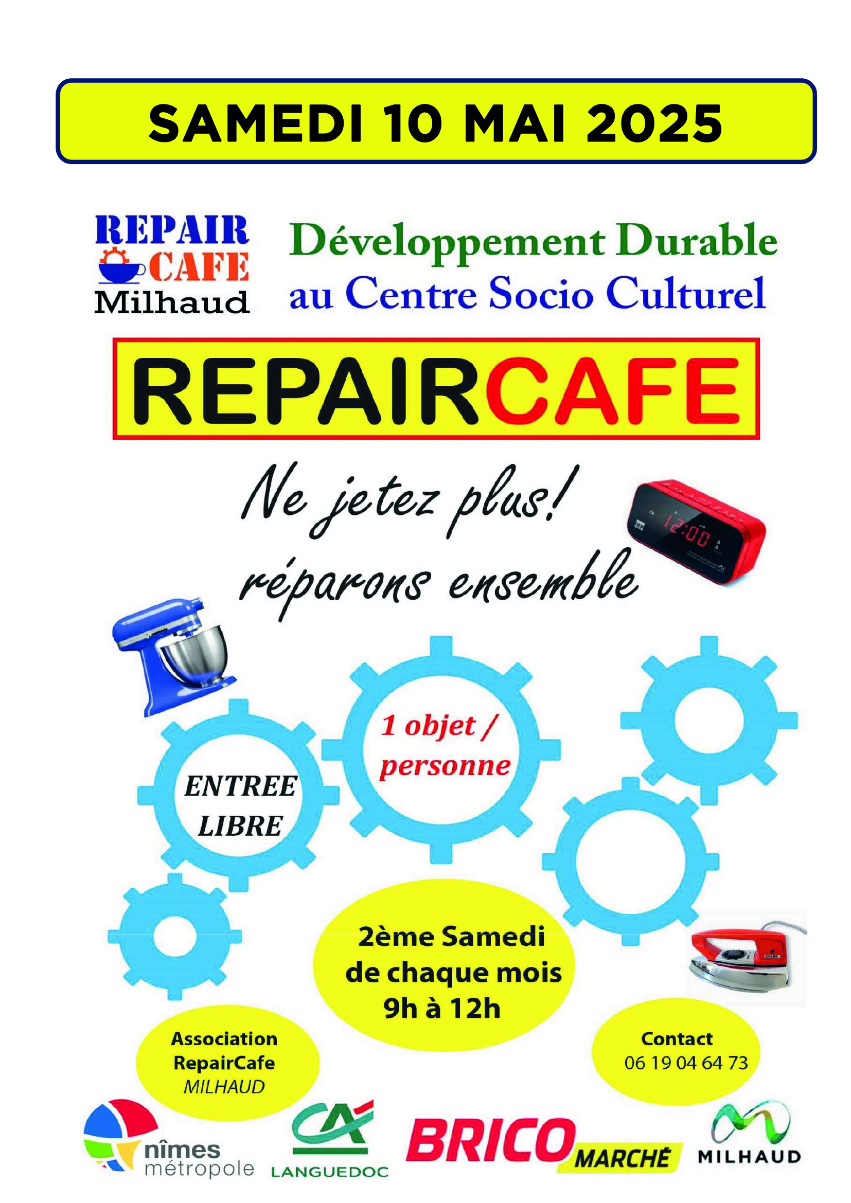 REPAIR CAFE 10 05 2025