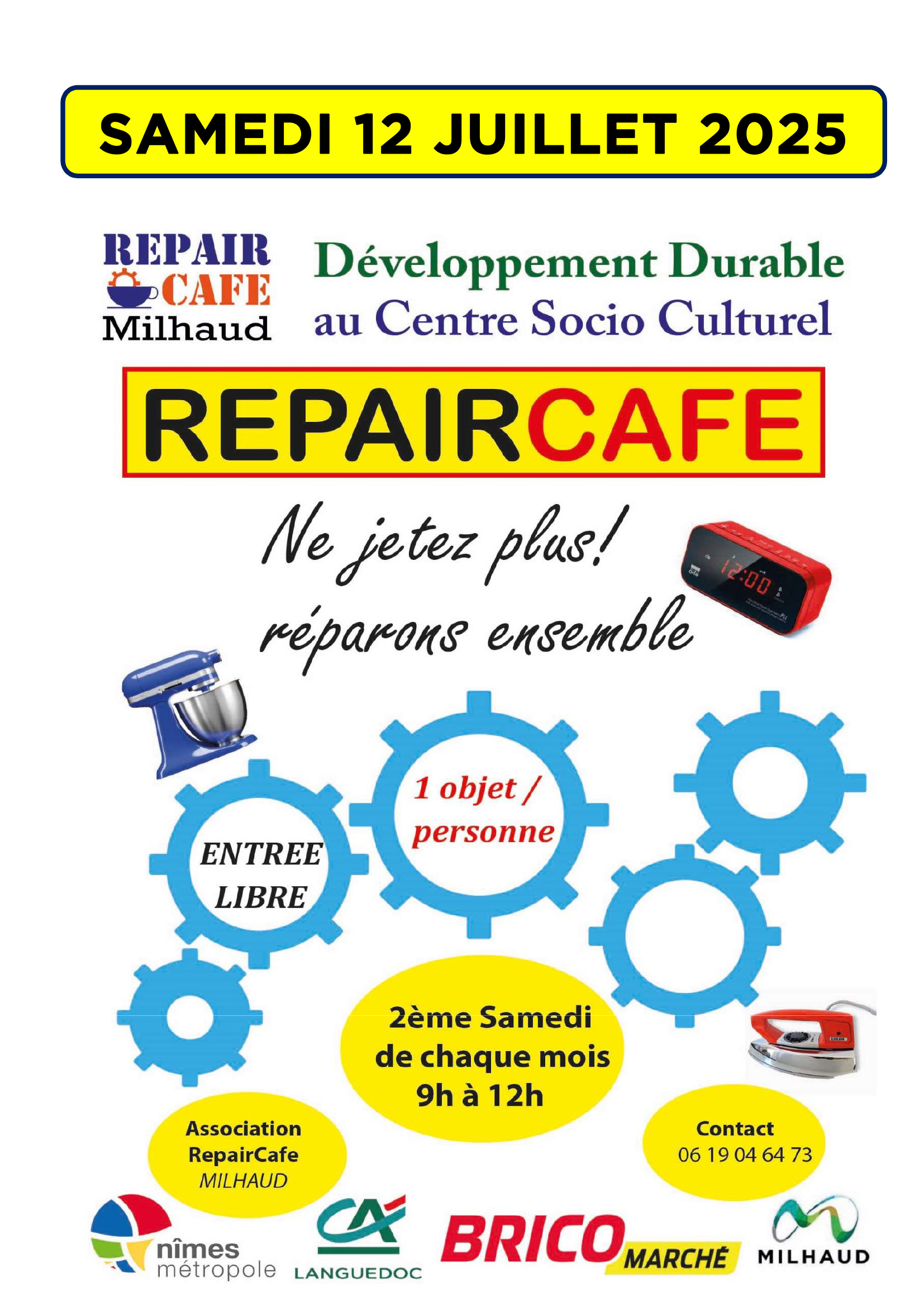 REPAIR CAFE 12 07 2025