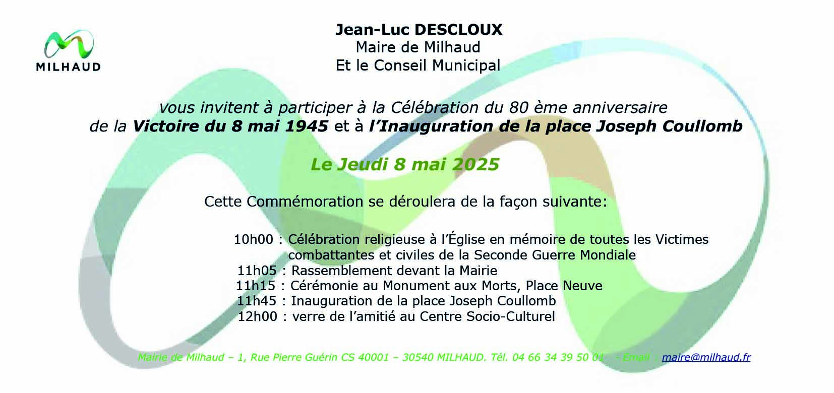 COMMEMORATION 08 MAI 2025