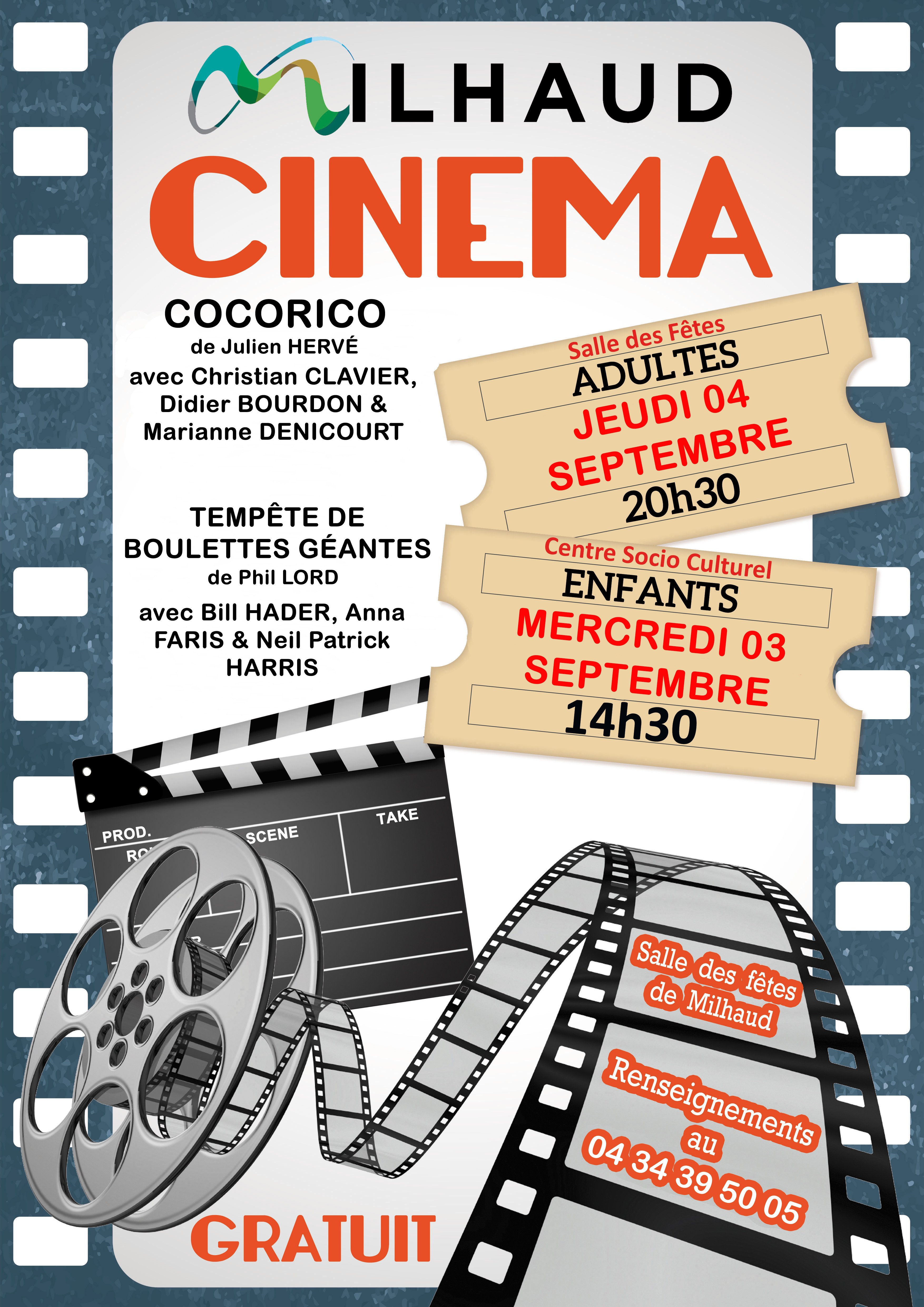 AFFICHE CINE SEPTEMBRE