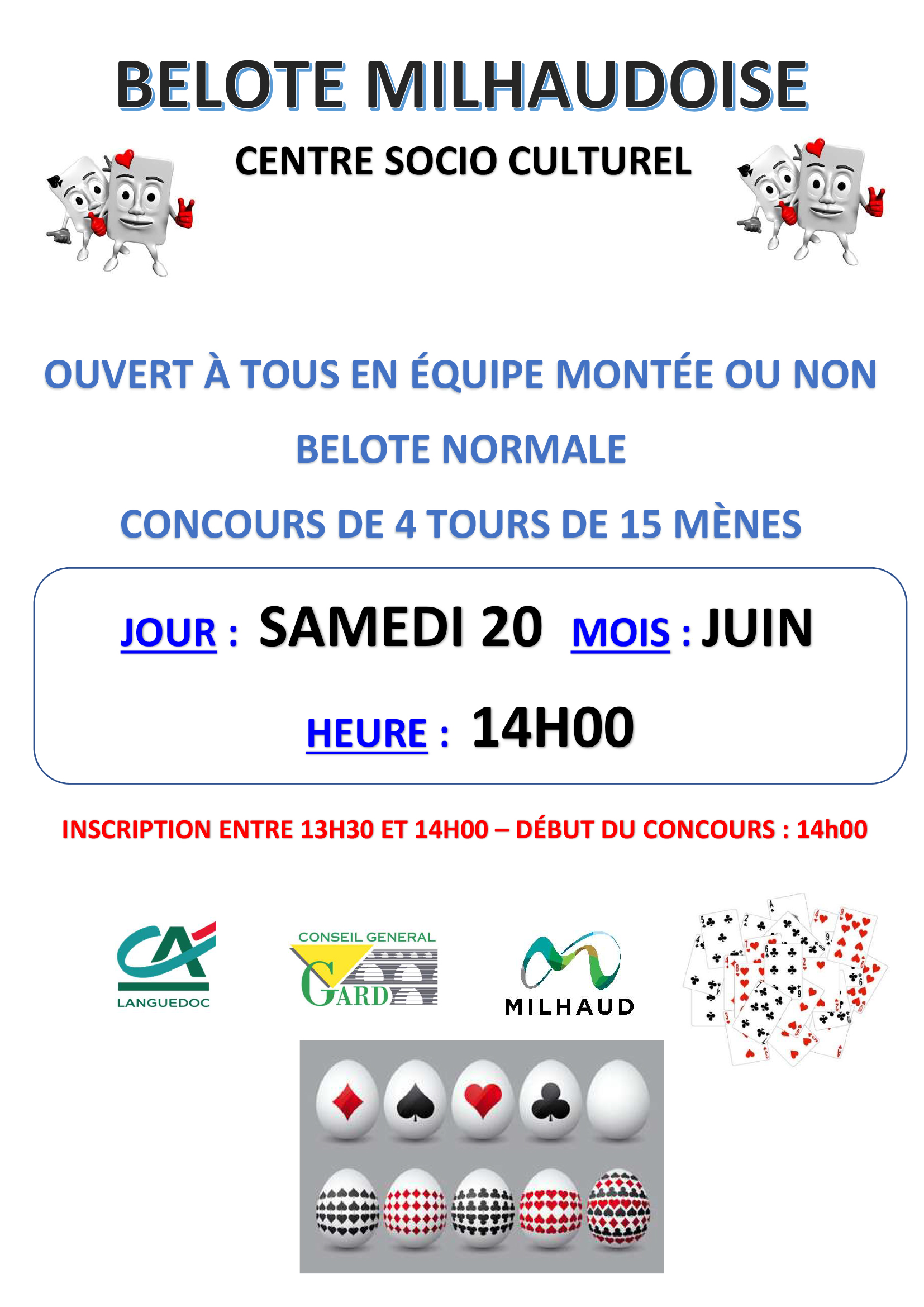 AFF BELOTE MILHAUDOISE CONCOURS 20 06 2026