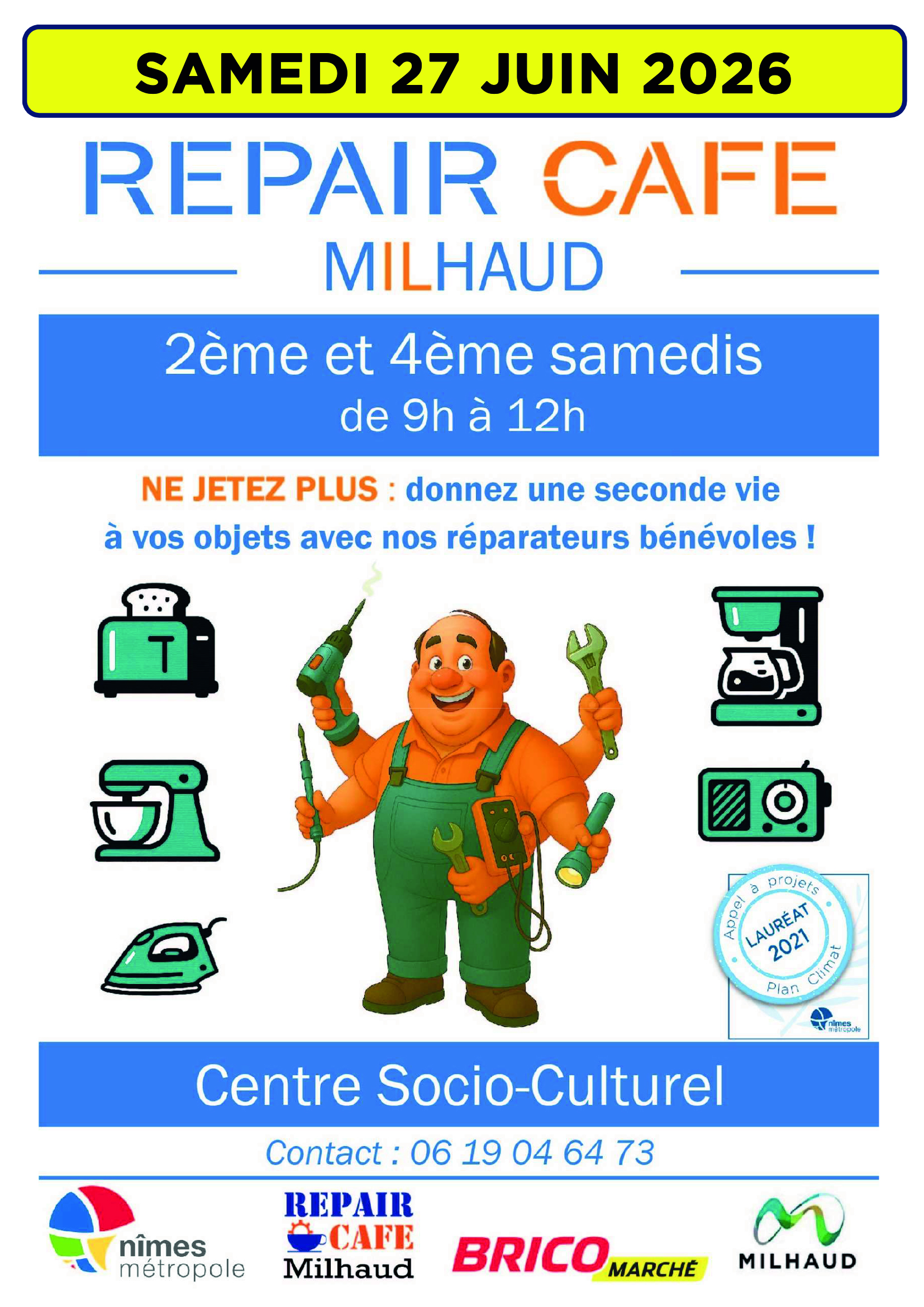 REPAIR CAFE 27 06 2026