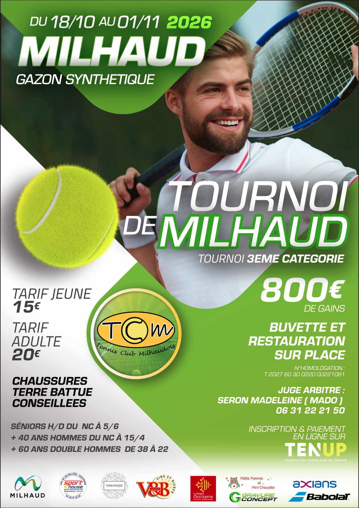 AFF TOURNOI TENNIS