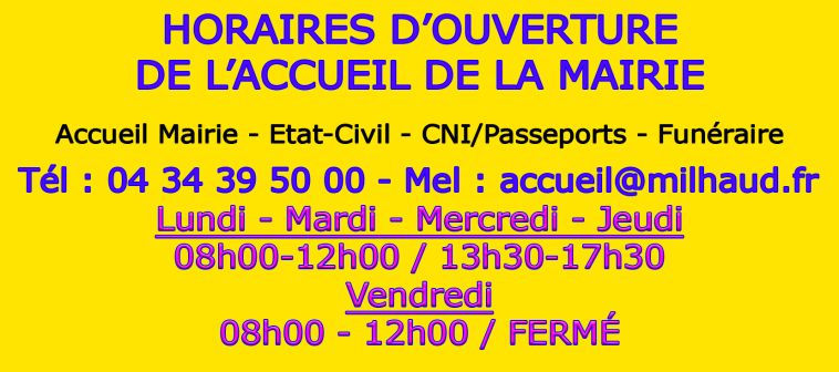 BD   NOUVEAUX HORAIRES 2